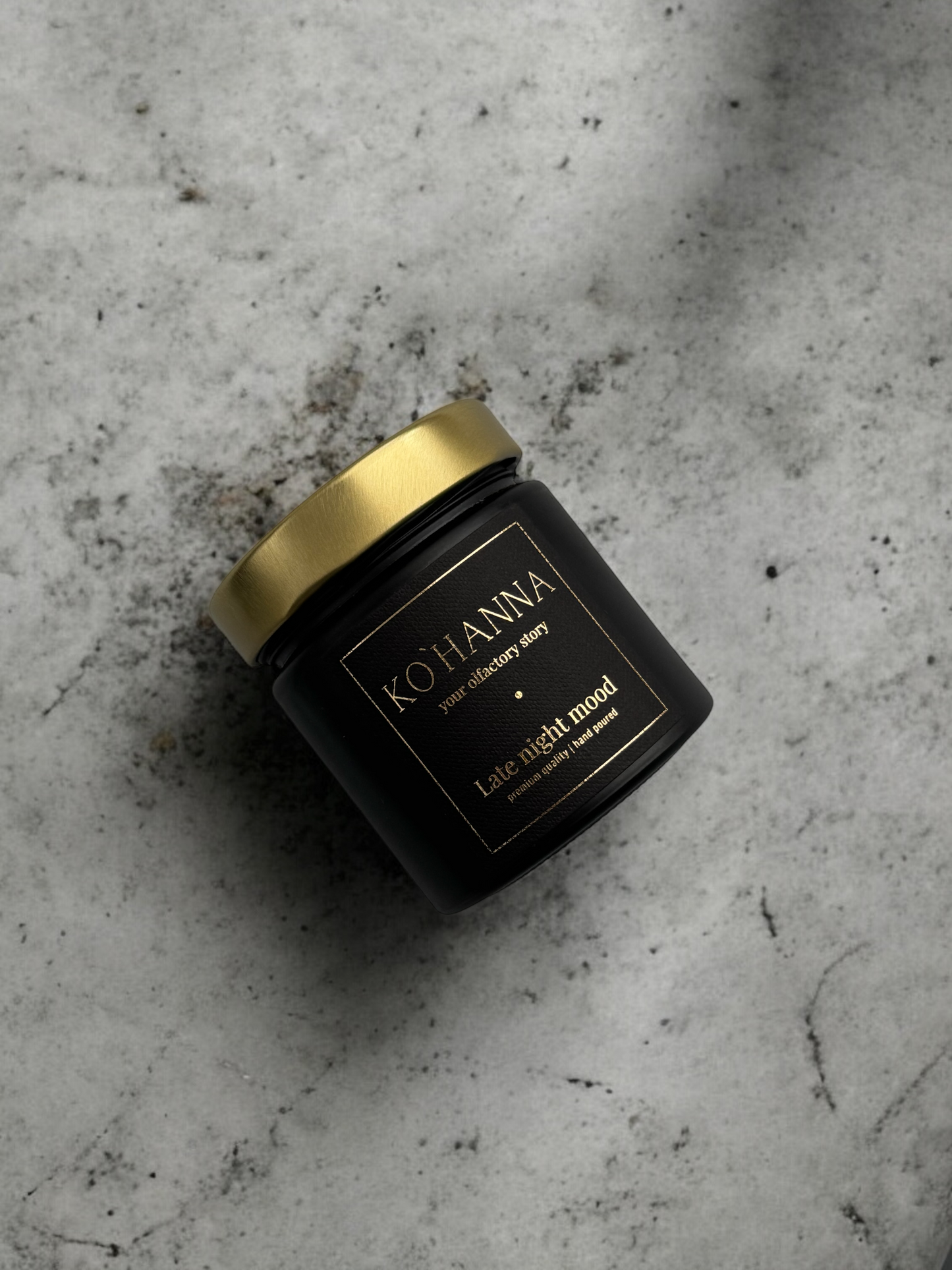 Vela perfumada con aroma a noche, 180 ml