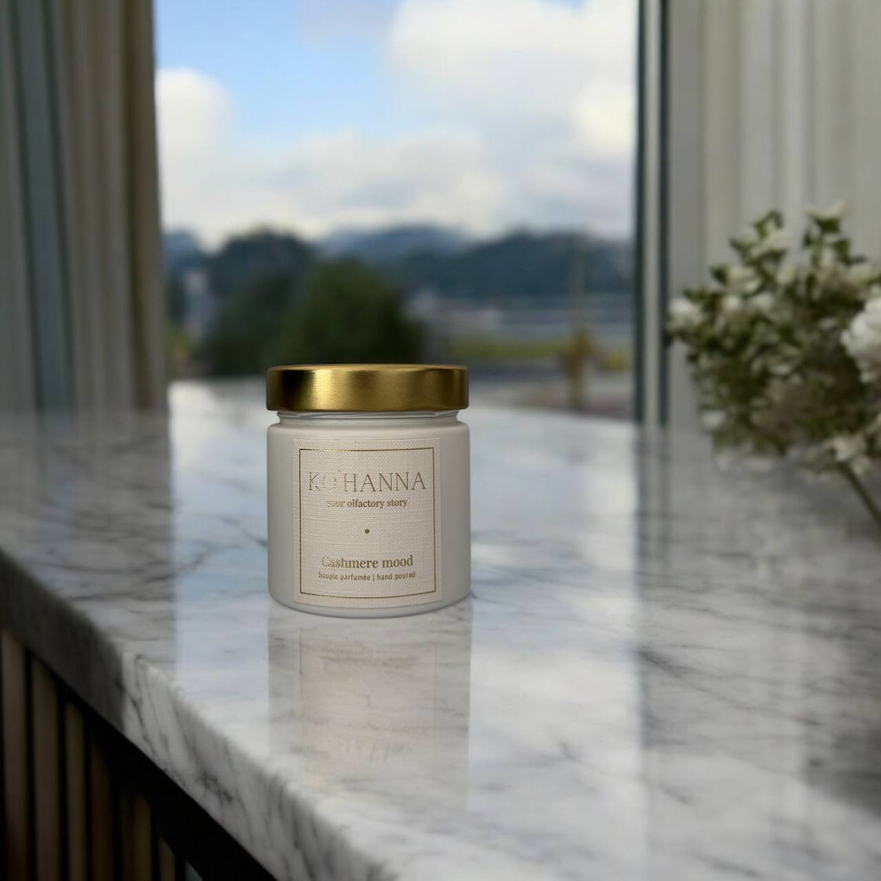 Cashmere mood, scented candle, 180 ml