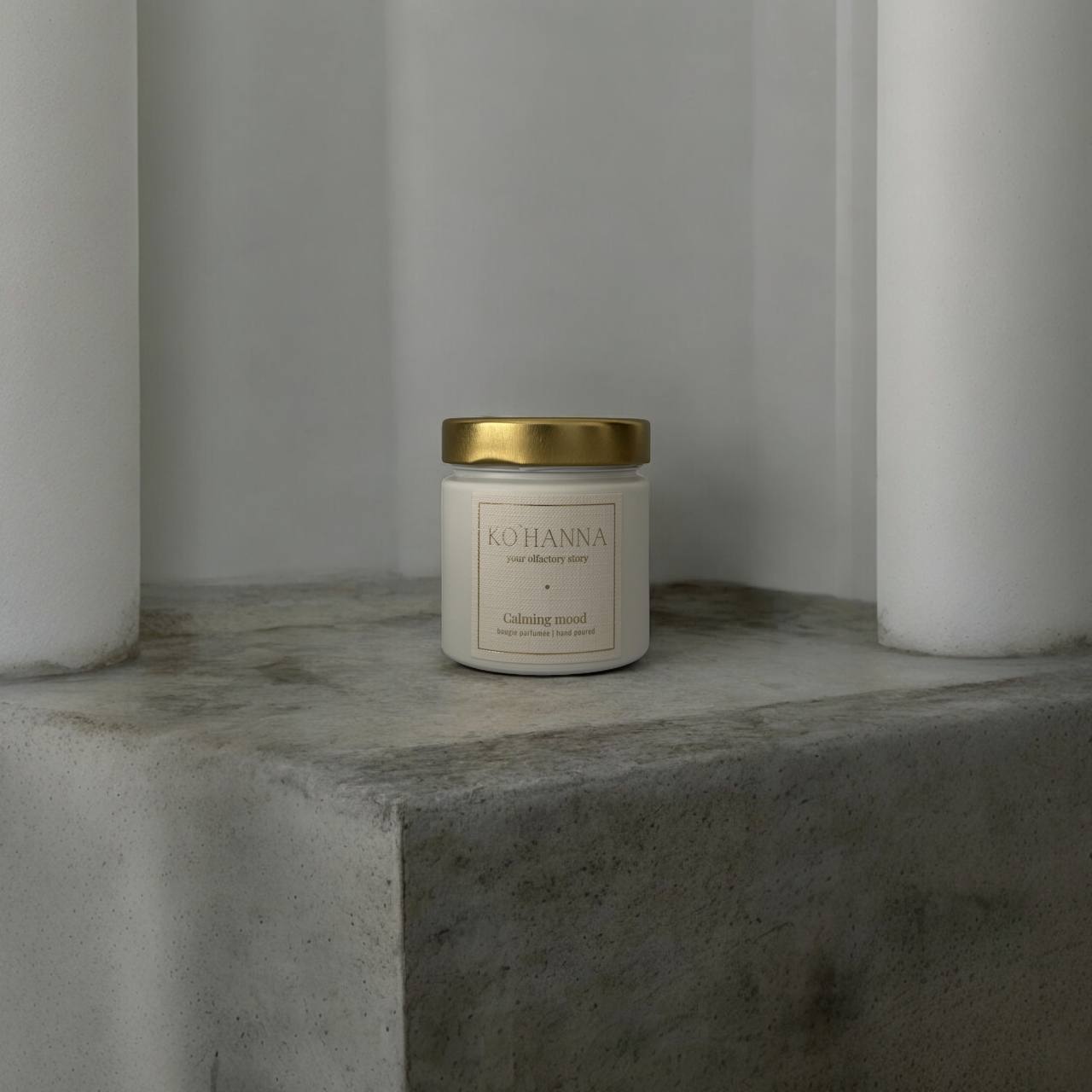 Calming mood, scented candle, 180 ml