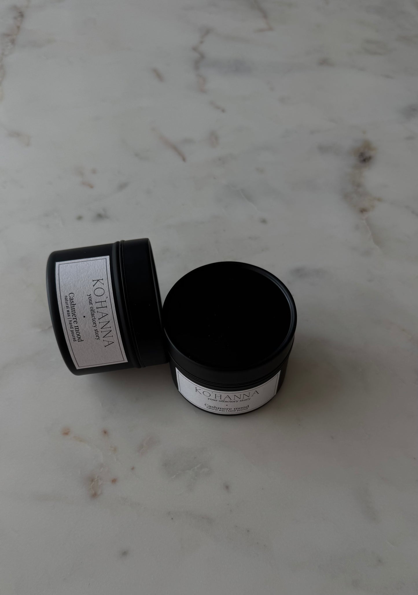 Cashmere mood, tin scented candle