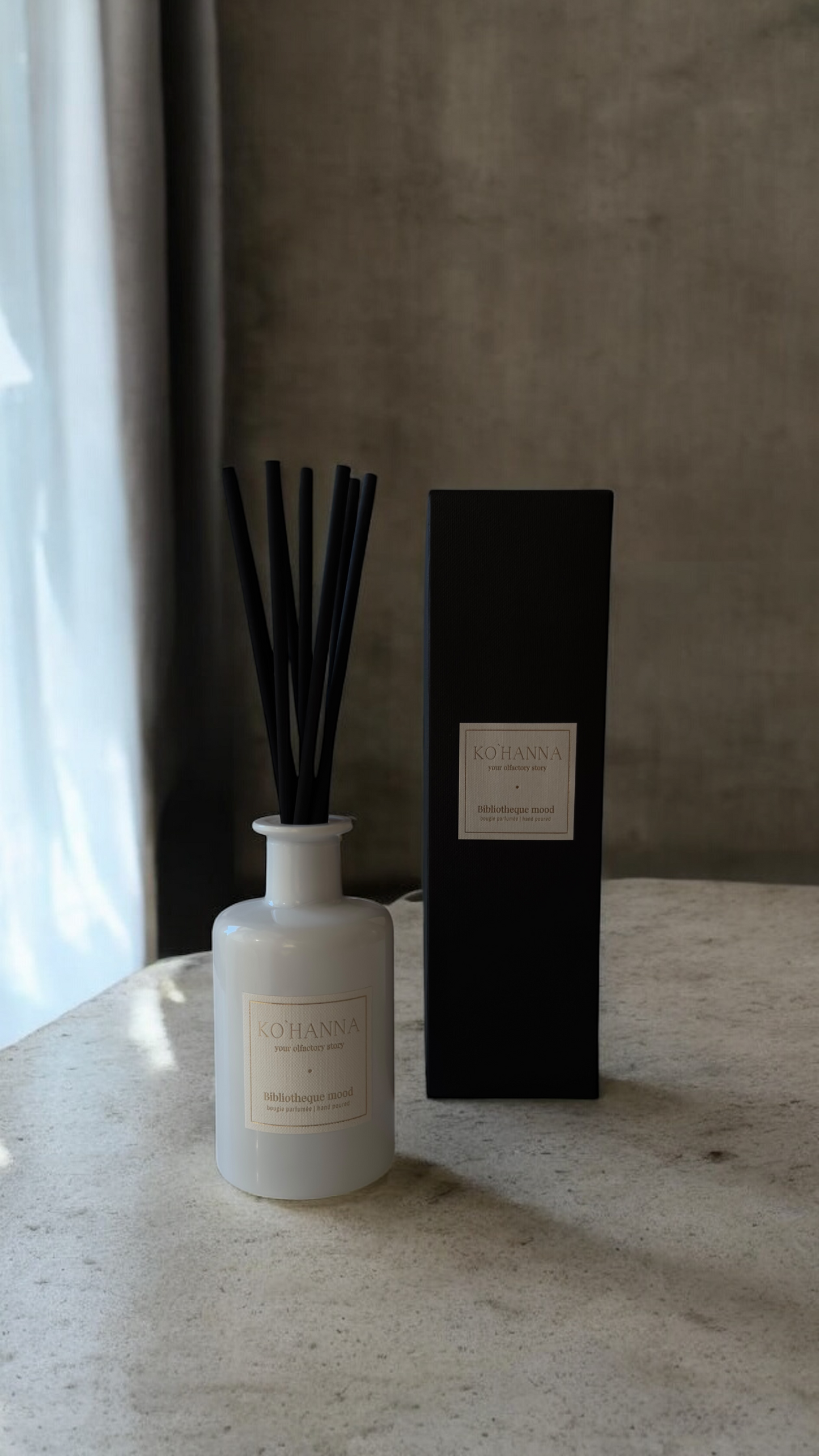 Bibliotheque mood, reed diffuser, 200 ml