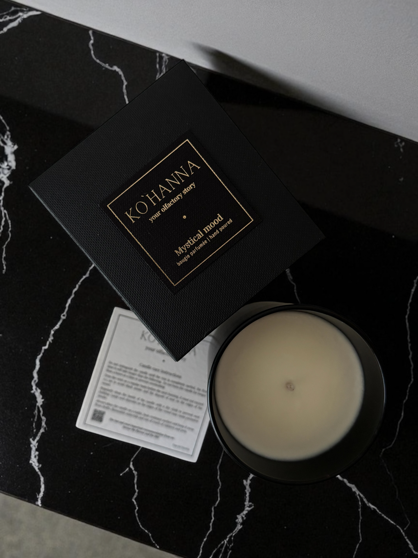 Mystical mood, matte scented candle, 250 ml