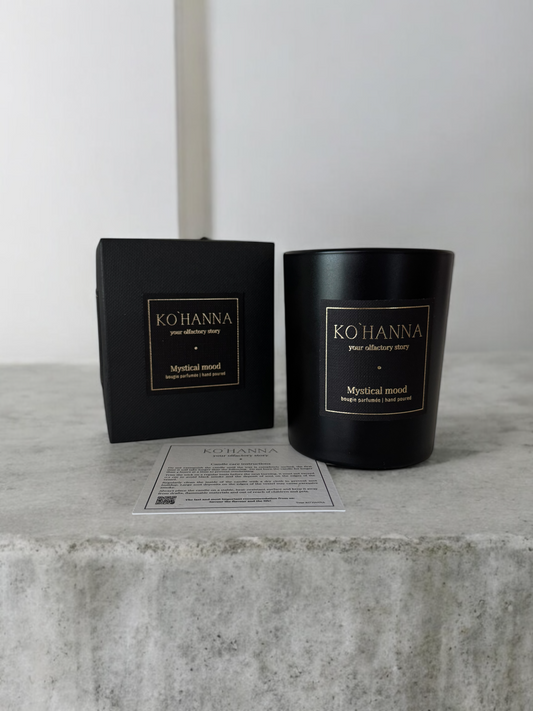 Mystical mood, matte scented candle, 250 ml