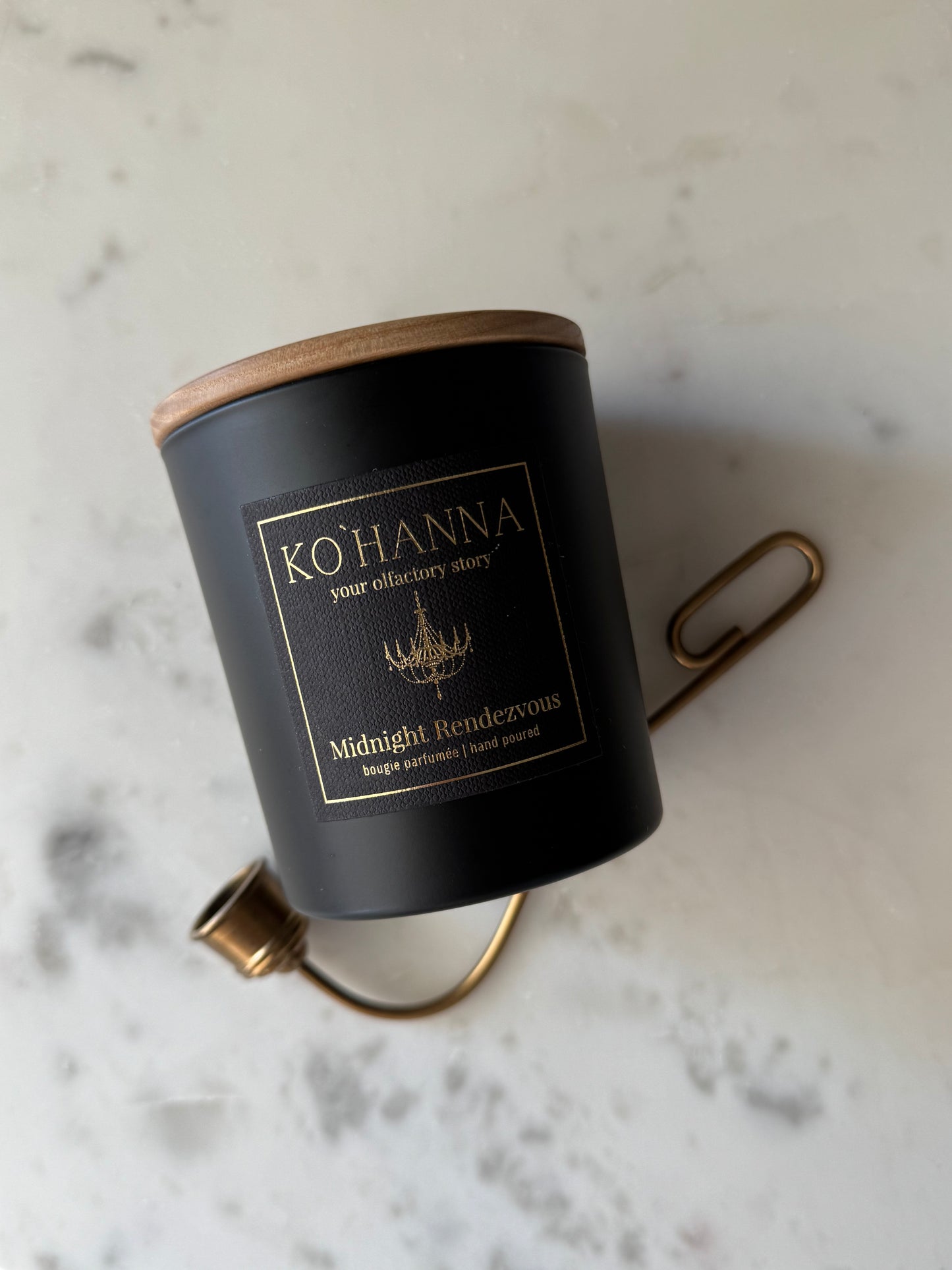 Midnigt Rendezvous, matte scented candle, 250 ml