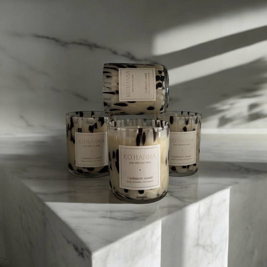 Cashmere mood, Handmade Dalmatian Glass, 250 ml