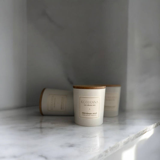 Bibliotheque mood, matte scented candle, 250 ml